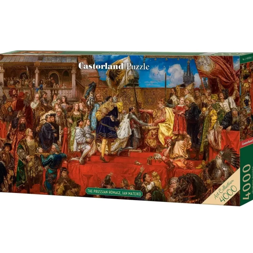 Puzzle 4000 pièces : L'hommage prussien, Jan Matejko - Castorland