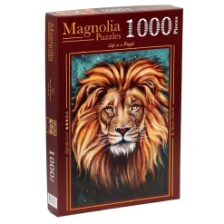 Puzzle 1000 pièces : Lion - Magnolia