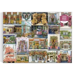 Puzzle 1000 pièces : Londres en fleurs - Galison