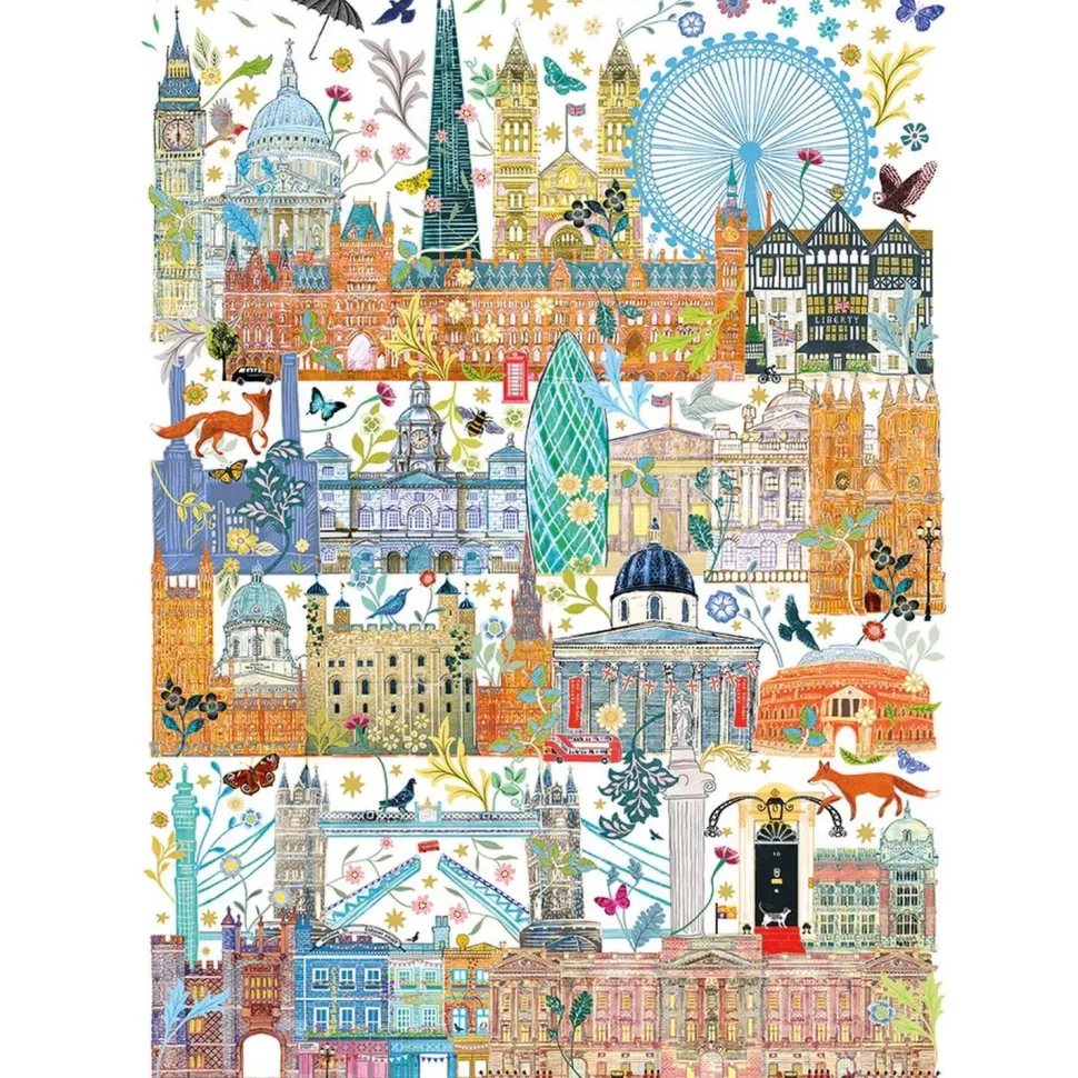 Puzzle 1000 pièces : Londres Skyline - Gibsons