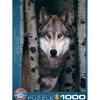 Puzzle 1000 pièces : Loup gris - Eurographics