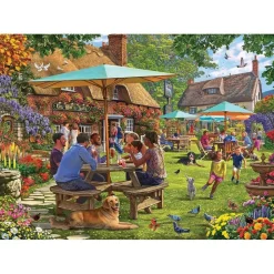 Puzzle 1000 pièces : L'Été au Pub - Falcon de luxe