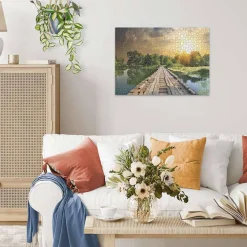 Puzzle 1000 pièces - Lumière mystique - Ravensburger