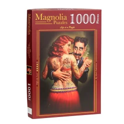 Puzzle 1000 pièces : Lydia la femme tatouée - Mark Fredrickson - Edition spéciale - Magnolia