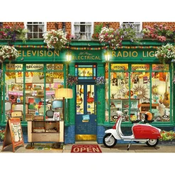 Puzzle 1000 pièces : Magasin d'électronique - Schmidt