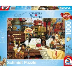 Puzzle 1000 pièces : Maggie la bordélique - Schmidt