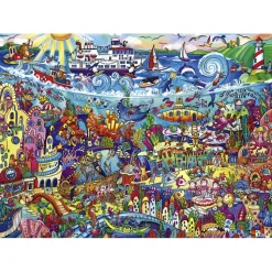 Puzzle 1000 pièces : Magic sea - Heye