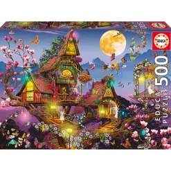 Puzzle 500 pièces : Maison De Fée - Educa