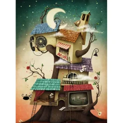 Puzzle 1000 pièces : Maison sur l'Arbre - Magnolia