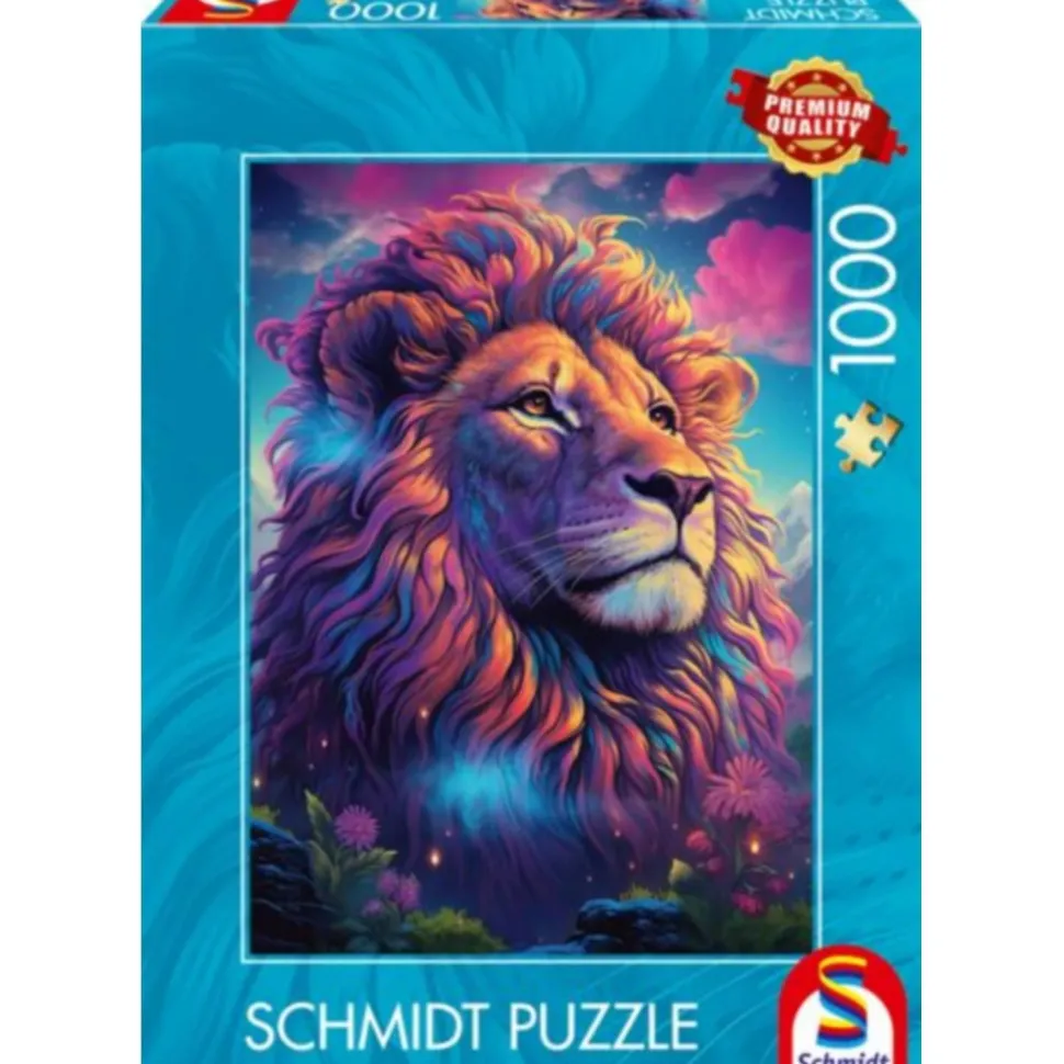 Puzzle 1000 pièces : Majesté colorée - Schmidt