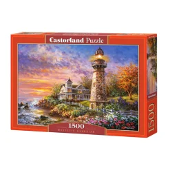 Puzzle 1500 pièces : Majestueux phare - Castorland