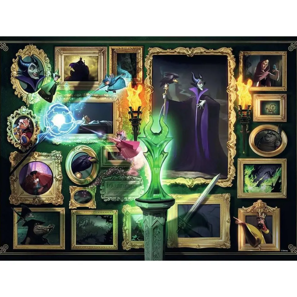 Puzzle 1000 pièces : Maléfique - Ravensburger