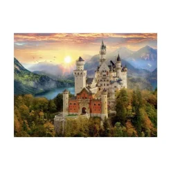 Puzzle 1000 pièces : Malovaný Neuschwanstein - Dino