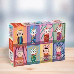 Puzzle 1000 pièces : Maneki Kokeshi - Yazz puzzle