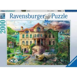 Puzzle 2000 pièces : Manoir au fil du temps - Ravensburger