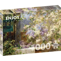 Puzzle 1000 pièces : Marie Egner : Dans le bosquet fleuri - EnjoyPuzzle