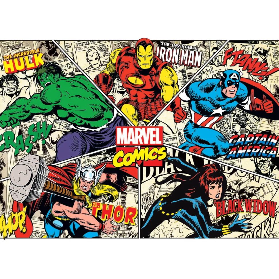 Puzzle 1000 pièces : Marvel comics - Educa