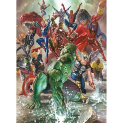 Puzzle 500 pièces : Marvel, les Avengers - Clementoni