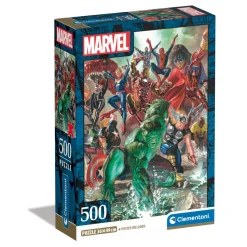 Puzzle 500 pièces : Marvel, les Avengers - Clementoni