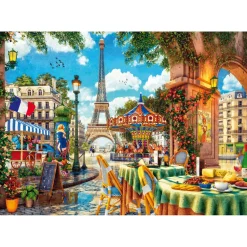 Puzzle 1000 pièces : Matin parisien - Trefl