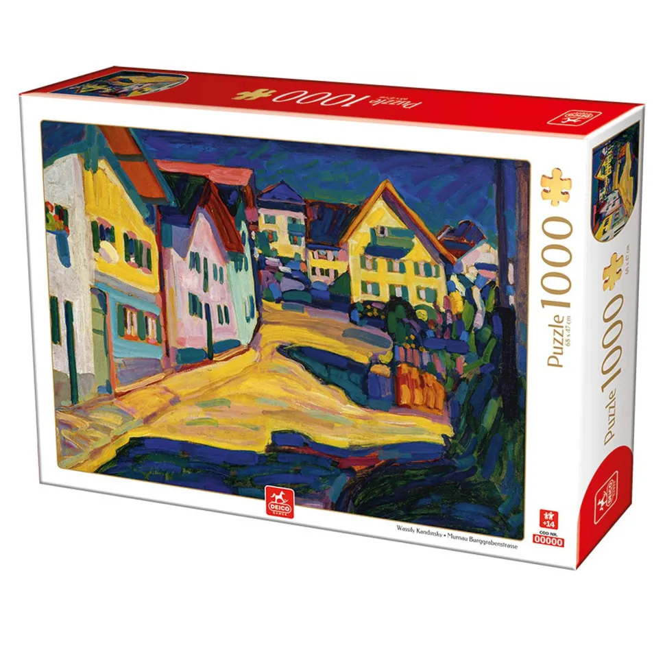 Puzzle 1000 pièces : Maurnau, Wassily Kandinsky - DToys