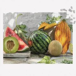 Puzzle 1000 pièces : Melons du jardin - Galison