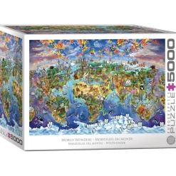 Puzzle 5000 pièces : Merveilles du Monde - Eurographics