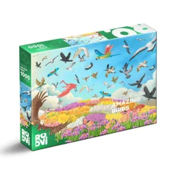 Puzzle 1000 pièces : Merveilleux Oiseaux - DToys