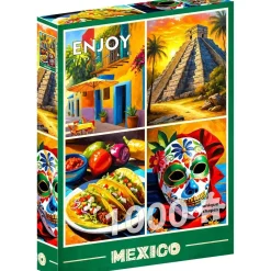 Puzzle 1000 pièces : Mexique - EnjoyPuzzle