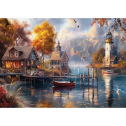 Puzzle 1500 pièces : Mi-automne sur le lac - Anatolian