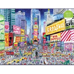 Puzzle 1000 pièces : Michael Storrings, Times Square - Galison