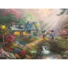 Puzzle 500 pièces : Mickey et Minnie - Schmidt