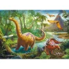 Puzzle 60 pièces : Migration des dinosaures - Trefl