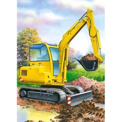 Puzzle 24 pièces - Mini puzzle : Pelleteuse - Castorland