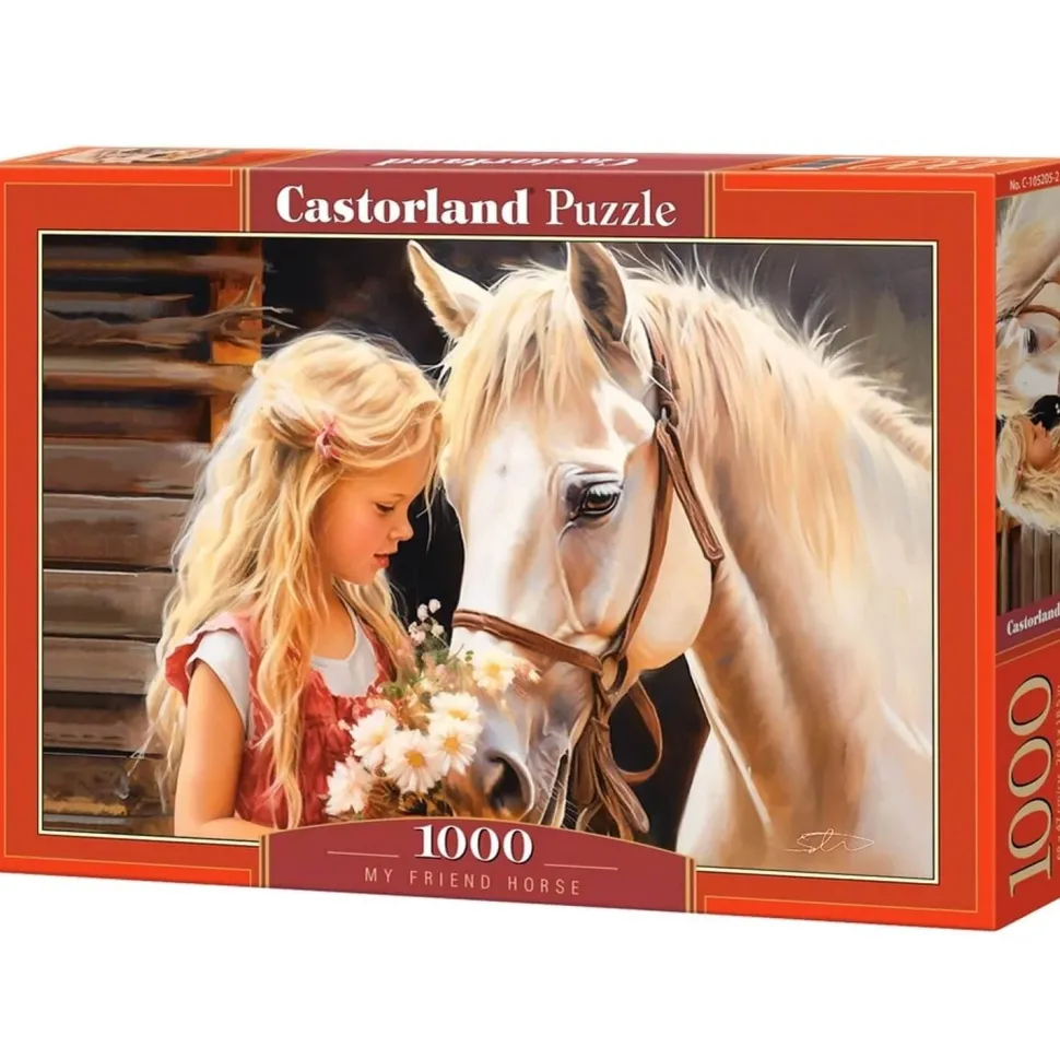 Puzzle 1000 pièces : Mon ami cheval - Castorland