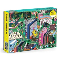 Puzzle 1000 pièces : Monde du Livre - Galison
