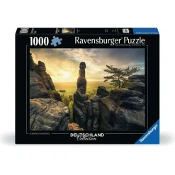 Puzzle 1000 pièces - Monolithe, Montagnes de grès de l'Elbe - Ravensburger