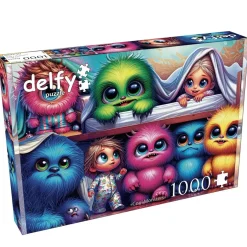 Puzzle 1000 pièces : MONSTRES COOLS - JaCaRou