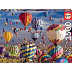 Puzzle 1500 pièces : Montgolfières - Educa
