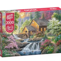 Puzzle 2000 pièces : Moulin d'été - CherryPazzi