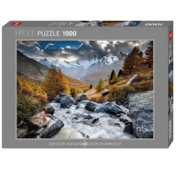 Puzzle 1000 pièces : Mountain Stream - Heye