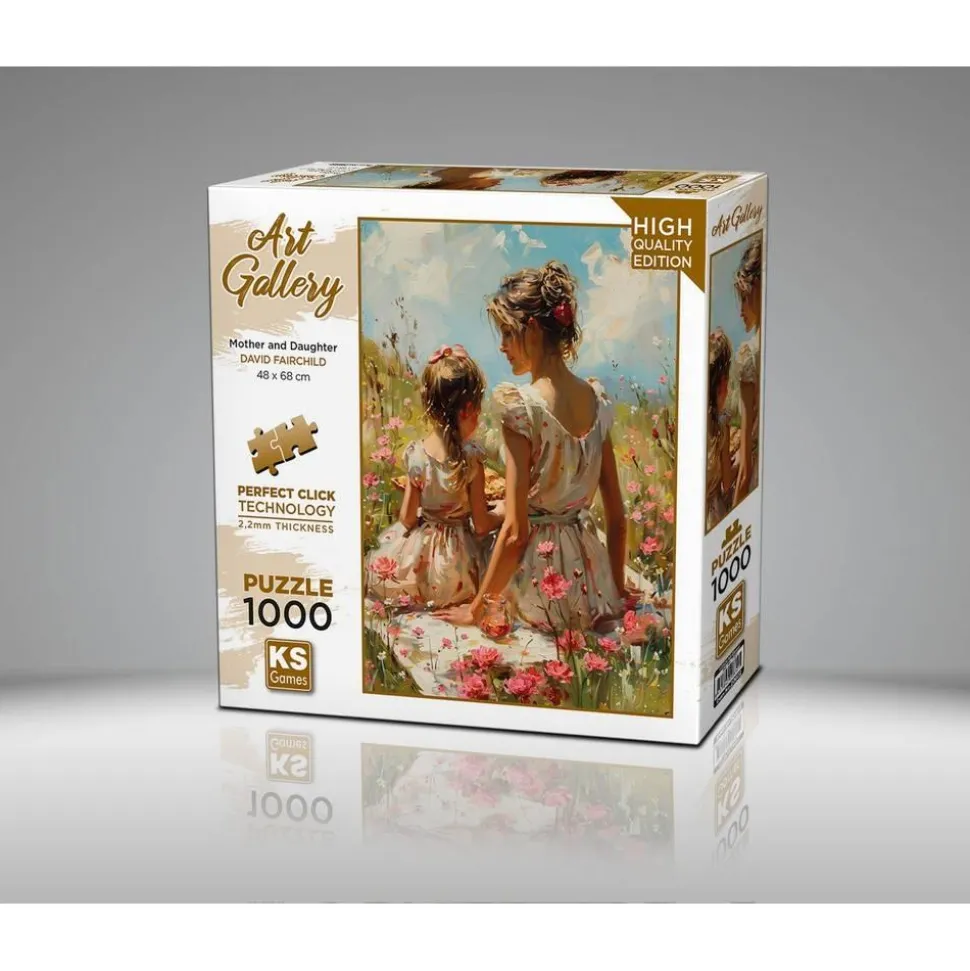 Puzzle 1000 pièces : Mère et Fille - Ks Games