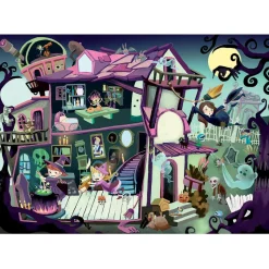 Puzzle 100 pièces : Mysterious Puzzle Junior : Maison Hantée - Educa