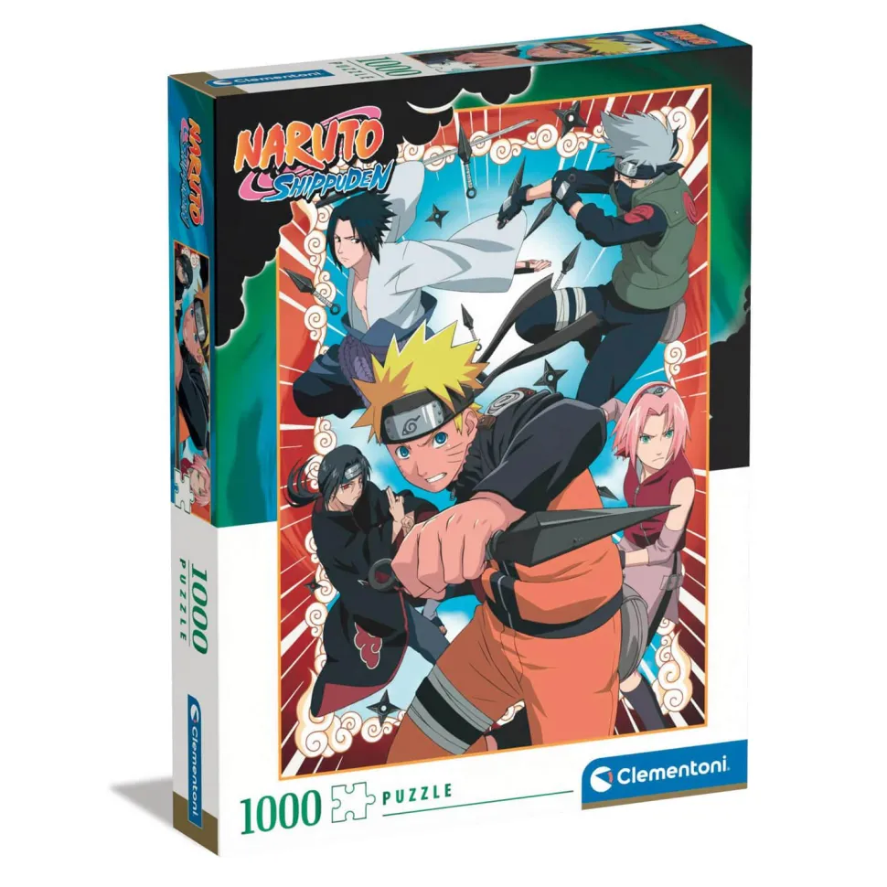 Puzzle 1000 pièces : Naruto - Clementoni