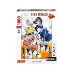 Puzzle 1000 pièces : Naruto vs Sasuke - Nathan