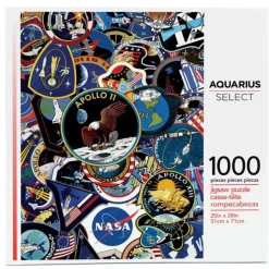 Puzzle 1000 pièces : Nasa Mission Patches - Aquarius