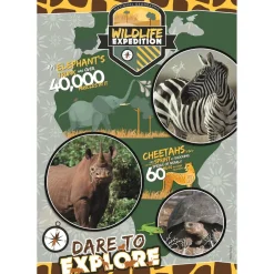 Puzzle 180 pièces : National Geographic Kids : Sauvage - Clementoni