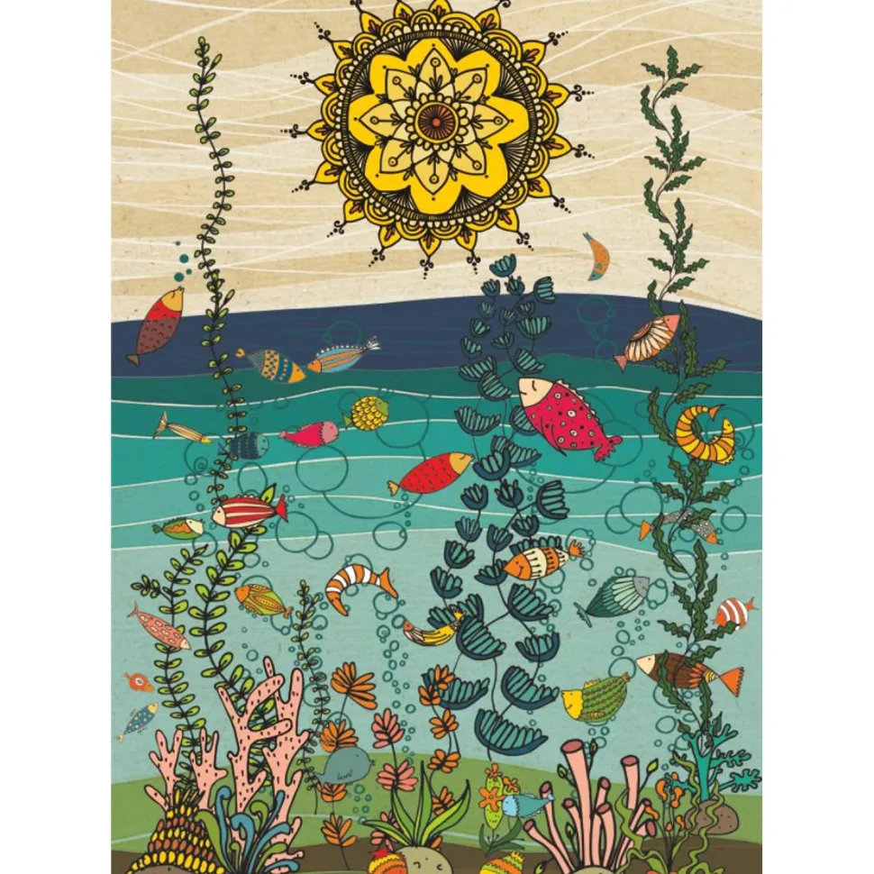 Puzzle 1000 pièces : Nature : Poisson - DToys