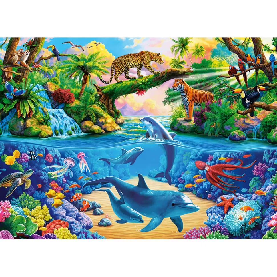 Puzzle 1000 pièces : Nature sauvage - Castorland