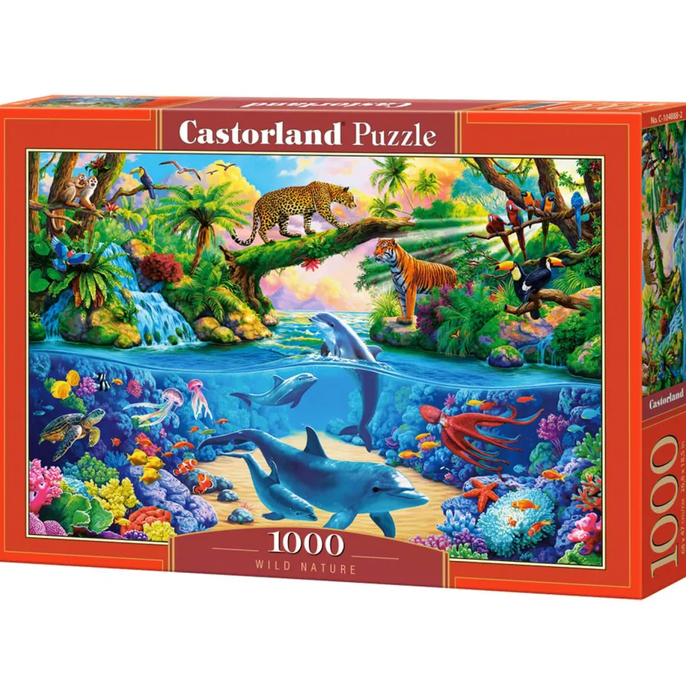 Puzzle 1000 pièces : Nature sauvage - Castorland